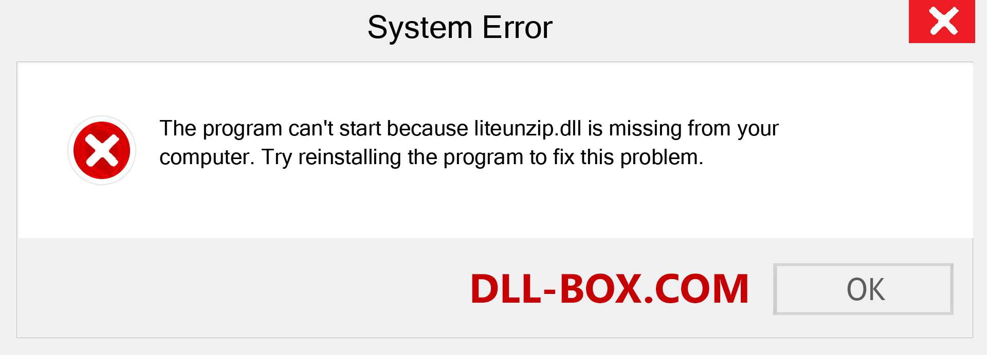  liteunzip.dll file is missing?. Download for Windows 7, 8, 10 - Fix  liteunzip dll Missing Error on Windows, photos, images